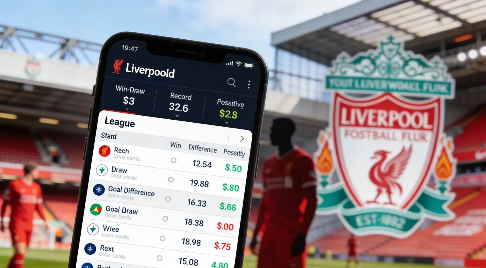 Результаты матчей Ливерпуля: итоги последних игр команды