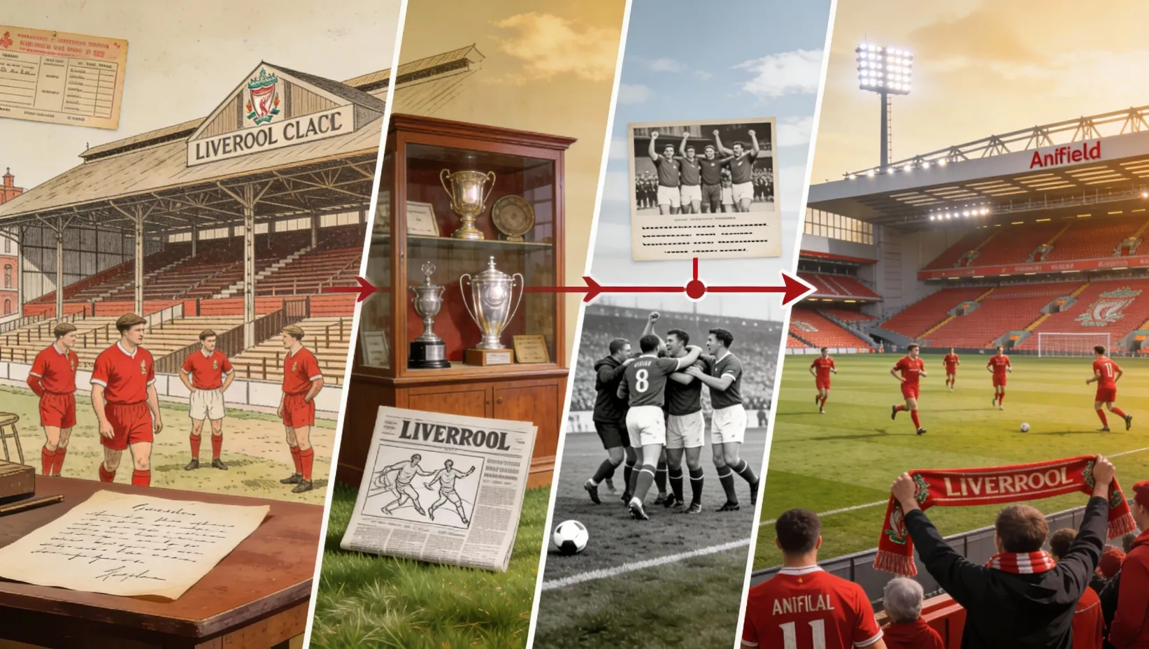 История футбольного клуба Ливерпуль: путь от основания до наших дней